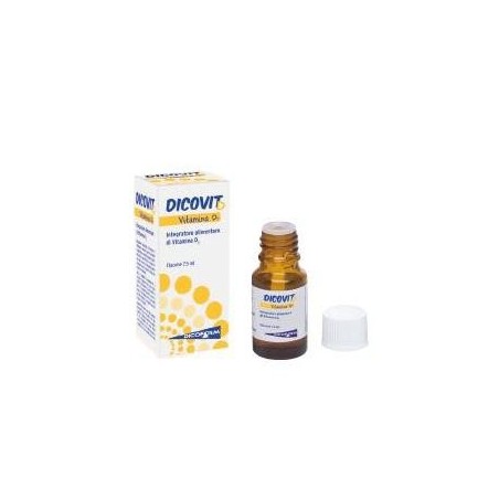Dicovit D integratore di vitamina D3 per ossa e sistema immunitario 7,5 ml Dicovit D integratore di vitamina D3 per ossa e sistema immunitario 7,5 ml