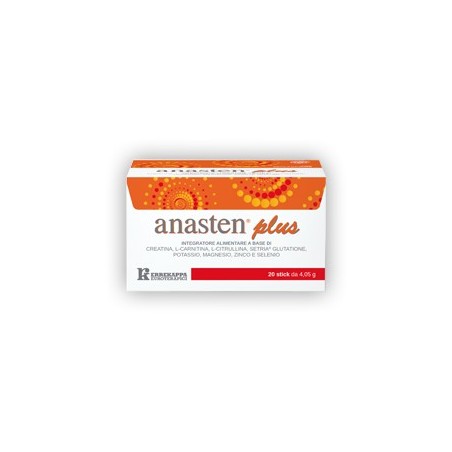 Anasten Plus 20 Stick - Integratore Ricostituente con Creatina Anasten Plus 20 Stick - Integratore Ricostituente con Creatina