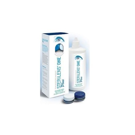 Sterilens One Plus - Soluzione unica isotonica per lenti a contatto con acido ialuronico 380ml