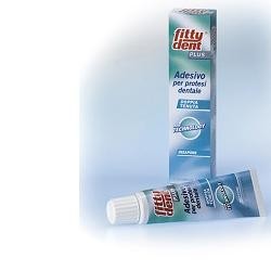 Fittydent Plus pasta adesiva con clorofilla per protesi dentali mobili 40 ml