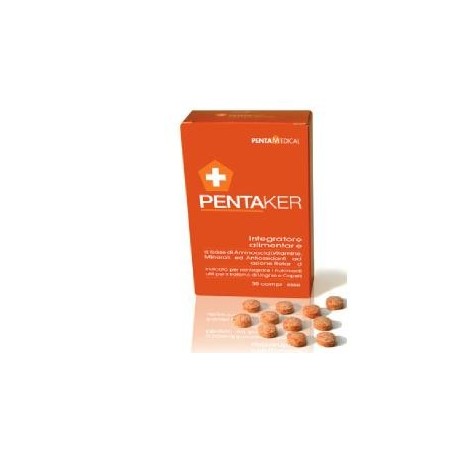 Pentaker integratore alimentare antiossidante per unghie e capelli 30 compresse Pentaker integratore alimentare antiossidante per unghie e capelli 30 compresse