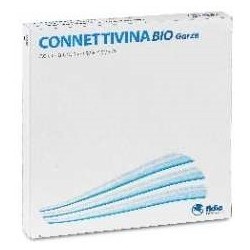 ConnettivinaBio Garze per Ferite della Cute 10 Garze