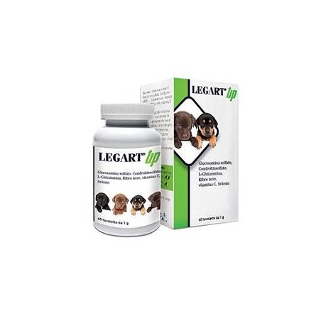 Legart Up integratore per cartilagine dei cuccioli di cane e gatto 60 compresse Legart Up integratore per cartilagine dei cuccioli di cane e gatto 60 compresse
