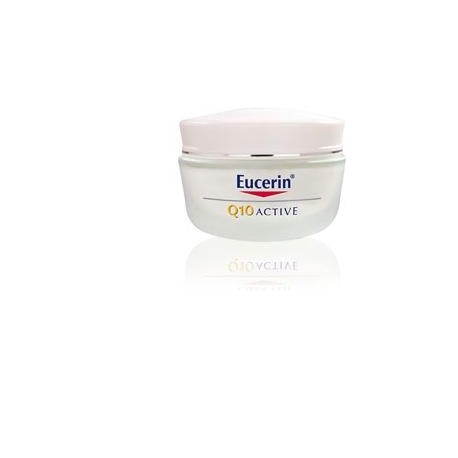 Eucerin Viso Q10 Active crema idratante ricca antirughe pelle sensibile 50 ml