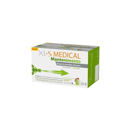 Xls Medical Mantenimento - Integratore Alimentare per Conservare il Peso Forma 180 Compresse