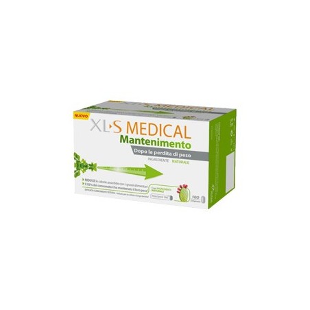 Xls Medical Mantenimento - Integratore Alimentare per Conservare il Peso Forma 180 Compresse Xls Medical Mantenimento - Integratore Alimentare per Conservare il Peso Forma 180 Compresse