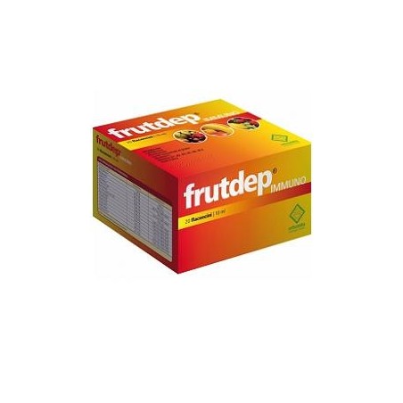 Frutdep Immuno integratore per difese immunitarie 20 flaconcini da 10 ml Frutdep Immuno integratore per difese immunitarie 20 flaconcini da 10 ml