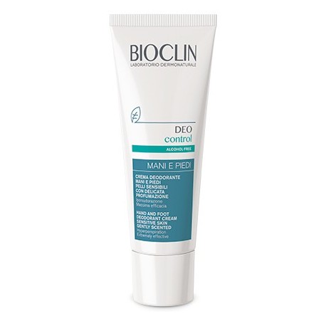 Bioclin Deo Control Crema mani e piedi deodorante per ipersudorazione 30 ml