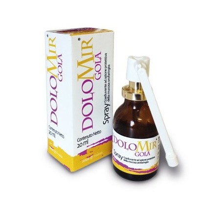 Dolomir Gola spray protettivo della mucosa orofaringea 20 ml Dolomir Gola spray protettivo della mucosa orofaringea 20 ml