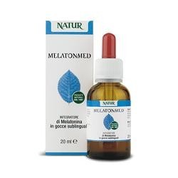 MelatonMed integratore con Melatonina 1 mg per favorire il sonno 20 ml