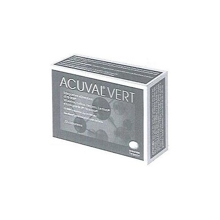 Scharper Acuval Vert integratore per vertigini e acufene 20 compresse Scharper Acuval Vert integratore per vertigini e acufene 20 compresse
