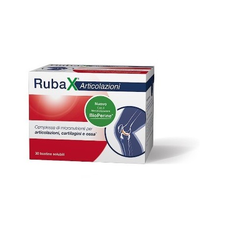 RubaXX Articolazioni integratore per cartilagini e ossa 30 bustine