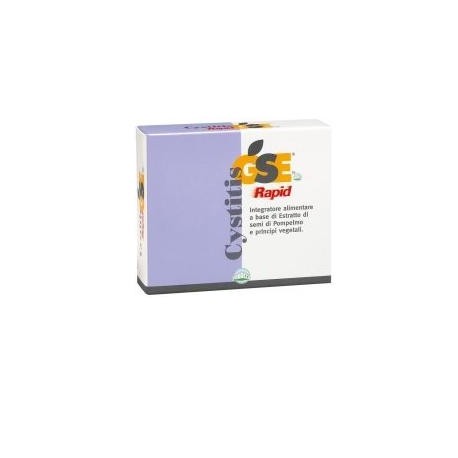 GSE CystitisRapid integratore per funzionalità delle vie urinarie 30 compresse