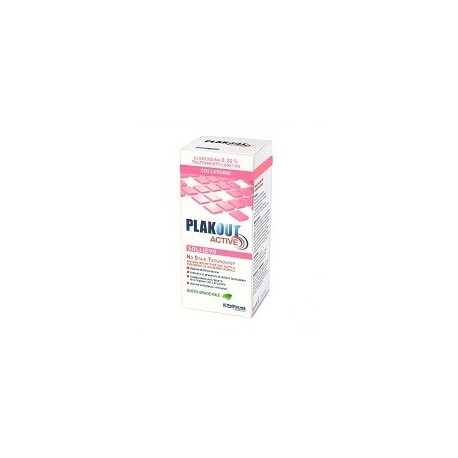 Plakout Active collirio antiplacca con Clorexidina allo 0,20% 200 ml