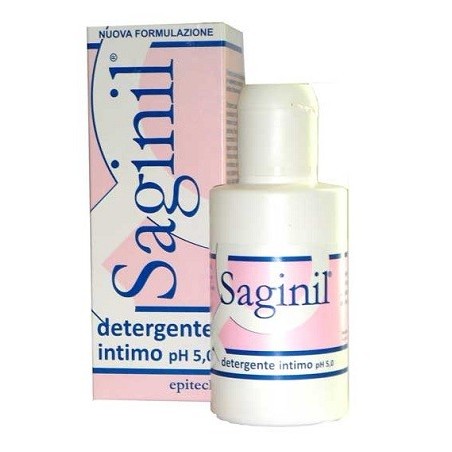 Saginil detergente intimo pH 5,0 per infiammazioni vaginali 100 ml Saginil detergente intimo pH 5,0 per infiammazioni vaginali 100 ml