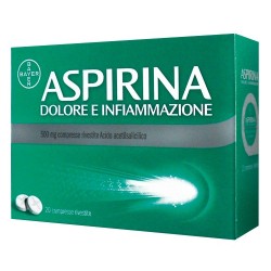 Aspirina Dolore e Infiammazione 500 mg 20 compresse rivestite