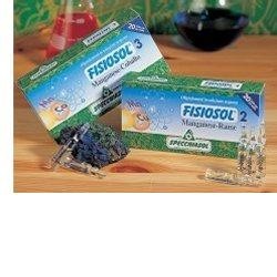 Specchiasol Fisiosol 15 Rame oligoelementi 20 fiale da 2 ml
