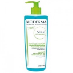 Bioderma Sébium Gel moussant detergente viso purificante seboregolatore 500 ml
