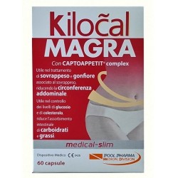 Kilocal Magra integratore per sovrappeso e gonfiore addominale 60 capsule