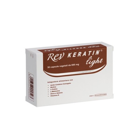 Rev Keratin Light integratore contro la caduta dei capelli 30 capsule