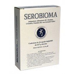 Serobioma 24 Capsule Fermenti Lattici e Vitamine per l'Intestino