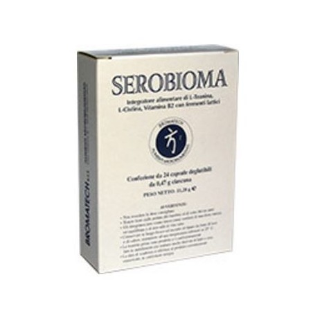 Serobioma 24 Capsule Fermenti Lattici e Vitamine per l'Intestino Serobioma 24 Capsule Fermenti Lattici e Vitamine per l'Intestino