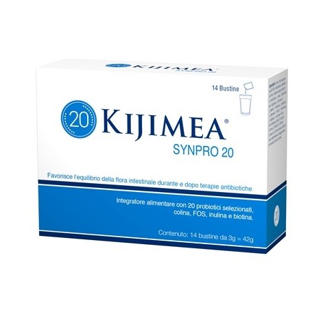 Kijimea Synpro 20 integratore intestinale con 10 miliardi di batteri vivi 14 bustine Kijimea Synpro 20 integratore intestinale con 10 miliardi di batteri vivi 14 bustine
