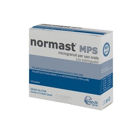 Normast MPS integratore per processi neuroinfiammatori 20 bustine microgranuli Normast MPS integratore per processi neuroinfiammatori 20 bustine microgranuli