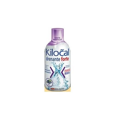 Kilocal Drenante Forte integratore drenante al mirtillo 500 ml