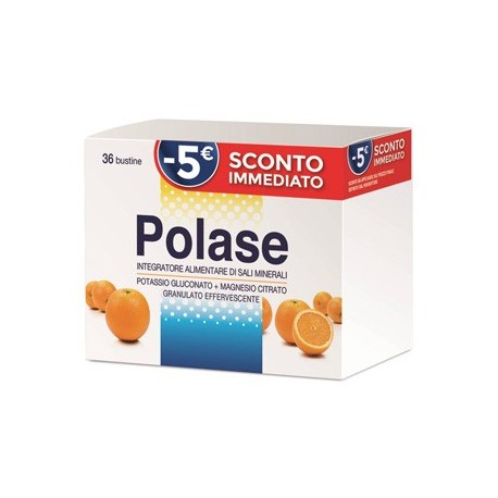 Polase Arancia 36 Bustine Effervescenti - Integratore di Sali Minerali SPECIAL PROMO Polase Arancia 36 Bustine Effervescenti - Integratore di Sali Minerali SPECIAL PROMO