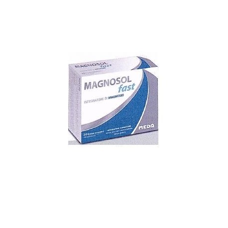 Magnosol Fast integratore per il benessere muscolare 20 bustine orosolubili