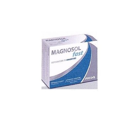 Magnosol Fast integratore per il benessere muscolare 20 bustine orosolubili Magnosol Fast integratore per il benessere muscolare 20 bustine orosolubili
