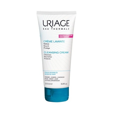 Uriage Crema Lavante 200ml - Detergente Viso Corpo Capelli senza Sapone