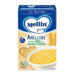 Mellin Anellini pastina di grano tenero per bambini 320 g