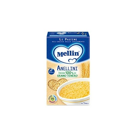 Mellin Anellini pastina di grano tenero per bambini 320 g