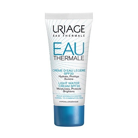 Uriage Crema Viso Leggera all'Acqua Idratante e Protettiva con SPF20 40ml