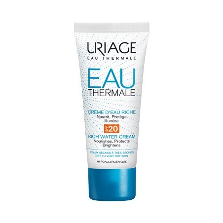 Uriage Crema Viso Ricca all'Acqua Nutriente e Protettiva SPF20 Offerta Uriage Crema Viso Ricca all'Acqua Nutriente e Protettiva SPF20 Offerta