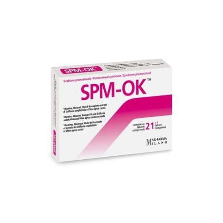 SPM-OK Integratore contro i sintomi della sindrome premestruale 21 compresse