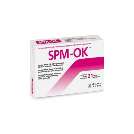 SPM-OK Integratore contro i sintomi della sindrome premestruale 21 compresse