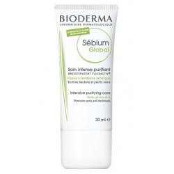 Bioderma Sébium Global crema purificante intensiva per pelle acneica 30 ml