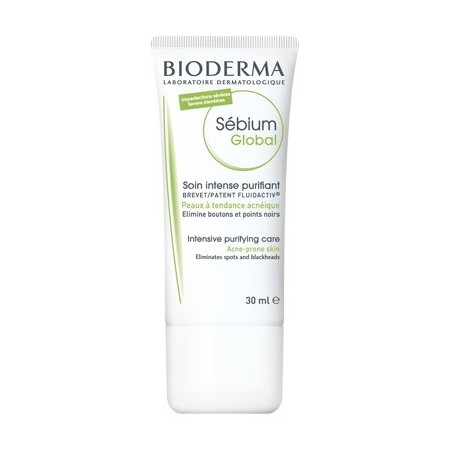Bioderma Sébium Global crema purificante intensiva per pelle acneica 30 ml Bioderma Sébium Global crema purificante intensiva per pelle acneica 30 ml