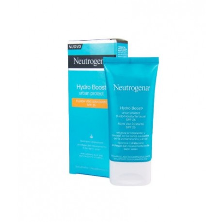 Neutrogena Hydro Boost Urban Protect Crema Viso Idratante SPF25 + Detergente Viso Neutrogena 200ml in Omaggio