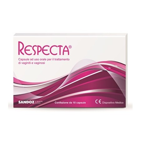 Respecta integratore per vaginiti e vaginosi 10 capsule Respecta integratore per vaginiti e vaginosi 10 capsule