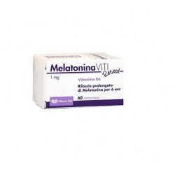 Melatonina Viti Retard integratore di melatonina 1 mg a rilascio prolungato 60 compresse