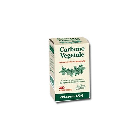Marco Viti Carbone Vegetale integratore digestivo intestinale 40 compresse Marco Viti Carbone Vegetale integratore digestivo intestinale 40 compresse