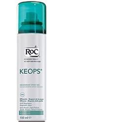 Roc Keops deodorante spray secco senza alcol e profumo efficace 48 ore 150 ml