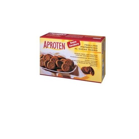 Dieterba Aproten Frollino ipoproteico al cacao magro alimento a fini medici speciali 180 g Dieterba Aproten Frollino ipoproteico al cacao magro alimento a fini medici speciali 180 g