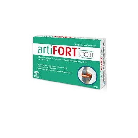 ArtiFORT UC II integratore per il benessere di articolazioni e cartilagini 30 compresse