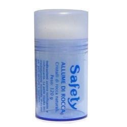 Safety Allume di rocca deodorante rinfrescante naturale pelli sensibili 120 g