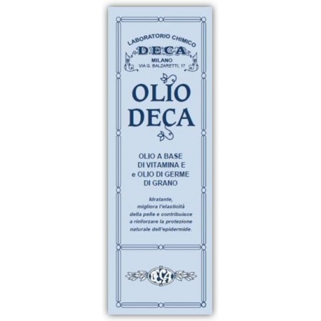 Olio Deca idratante elasticizzante della pelle ricco di vitamina E 50 ml